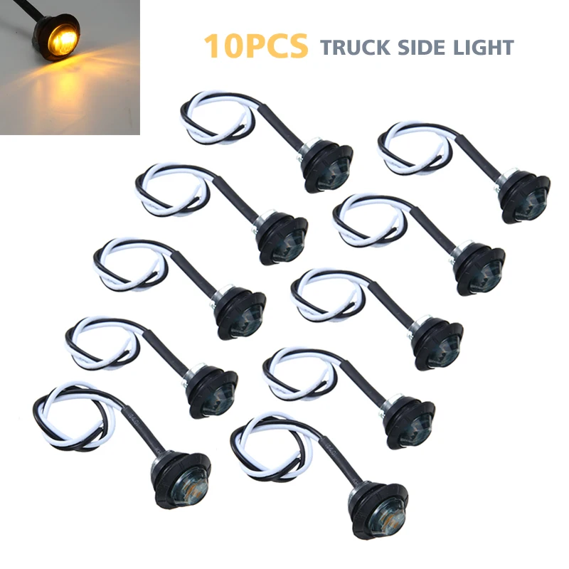 10 шт 12V 3/4 "круглые Копченый янтарь светодиодный авто боковые габаритные огни Водонепроницаемый Поворотная сигнальная лампа для прицепа гру...
10 шт 12V 3/4 "круглые Копченый янтарь светодиодный авто боковые габаритные огни Водонепроницаемый Поворотная сигнальная лампа для прицепа гру...