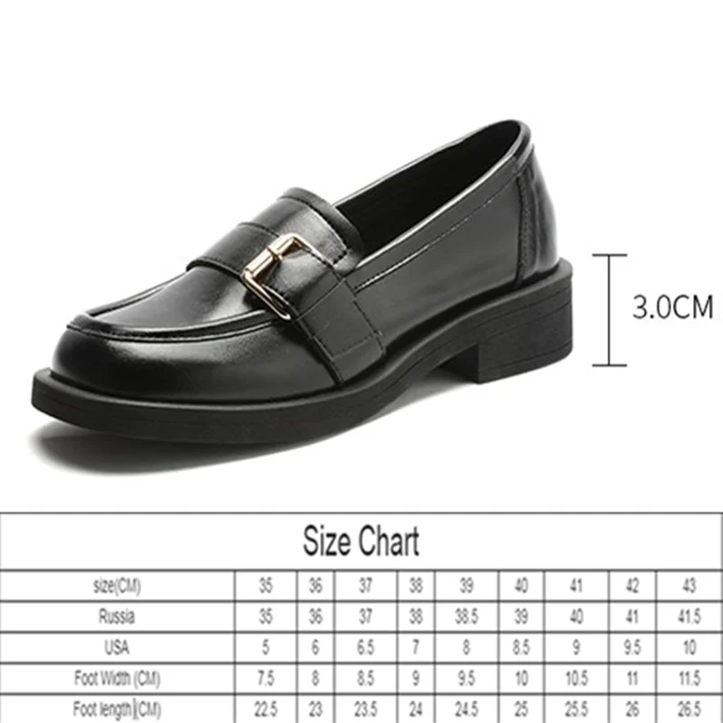 Loafers Women Spring Genuine Leather Student Shoes Women Black British style Shoes for Women Footwear
Loafers Women Spring Genuine Leather Student Shoes Women Black British style Shoes for Women Footwear