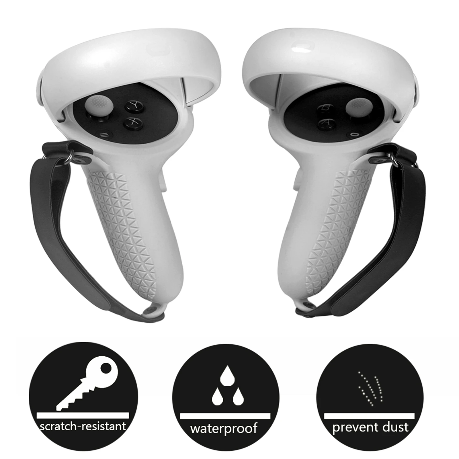 Защитный чехол для Oculus Quest 2 VR, чехол для сенсорного контроллера с ручкой и ремешком на костяшке для Oculus Quest 2, аксессуары виртуальной реальнос...
Защитный чехол для Oculus Quest 2 VR, чехол для сенсорного контроллера с ручкой и ремешком на костяшке для Oculus Quest 2, аксессуары виртуальной реальнос...