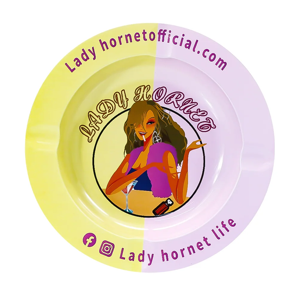 LADY HORNET Metal Rolling Tray Two-tone Pattern Metal Cigarette Ashtray Outdoor Cigarette Cigar Ashtray
LADY HORNET Metal Rolling Tray Two-tone Pattern Metal Cigarette Ashtray Outdoor Cigarette Cigar Ashtray