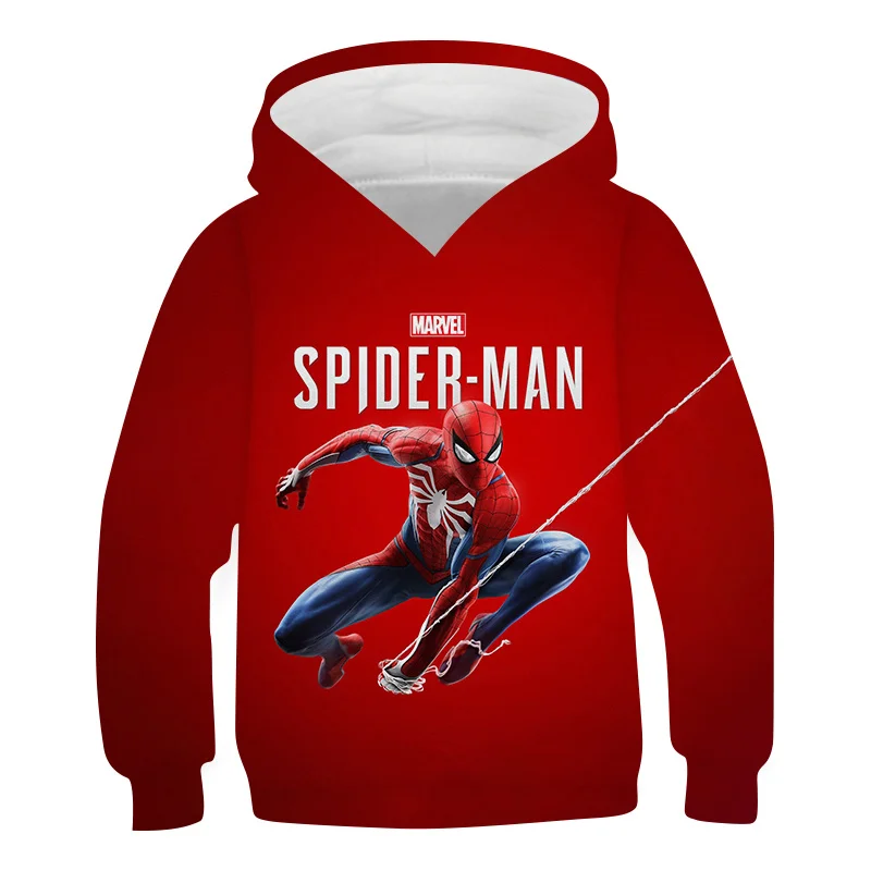 Latest American Movie Marvel 3D Print Boy Hoodies Spider-Man Kids Clothes Girls Spring Autumn Teens Sweaters Pullover Streetwear
Latest American Movie Marvel 3D Print Boy Hoodies Spider-Man Kids Clothes Girls Spring Autumn Teens Sweaters Pullover Streetwear