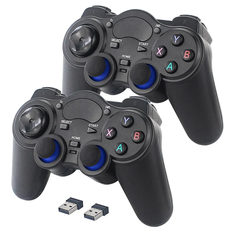 2.4G Wireless Gamepads Joystick Game Controller Joypad for PS3 PC Windows Pi 4 Retropie
2.4G Wireless Gamepads Joystick Game Controller Joypad for PS3 PC Windows Pi 4 Retropie