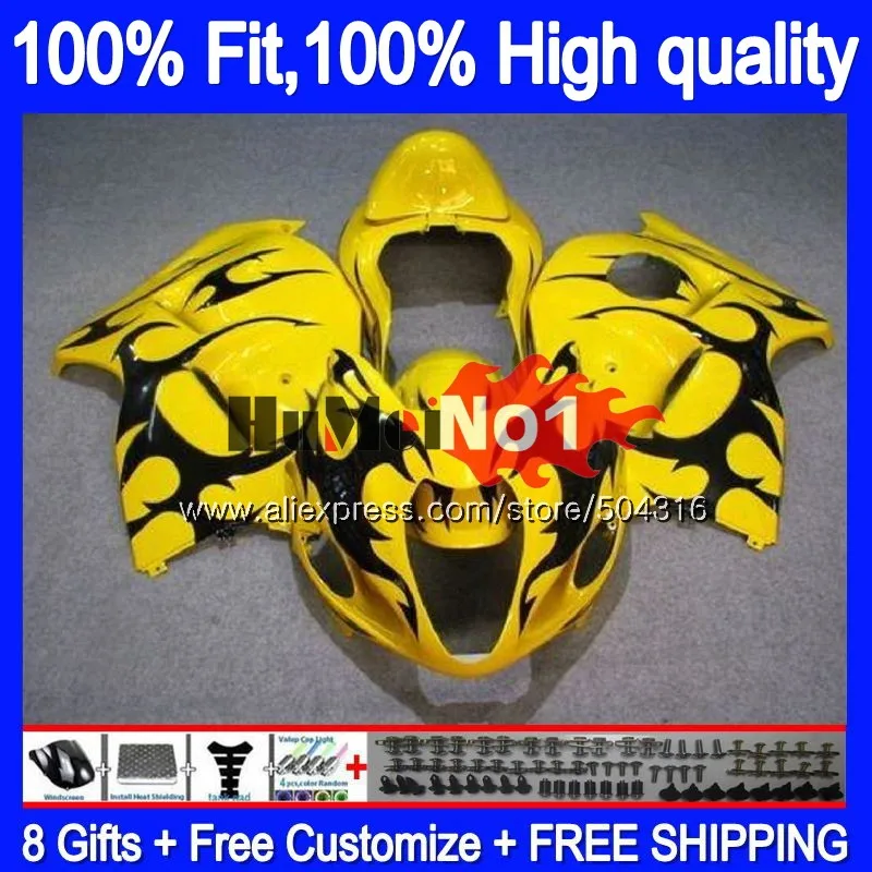 Injection For SUZUKI GSXR-1300 GSXR 1300 Hayabusa 30MC.AA Yellow flames GSXR1300 2008 2013 2014 2015 2016 08 13 14 15 16 Fairing
Injection For SUZUKI GSXR-1300 GSXR 1300 Hayabusa 30MC.AA Yellow flames GSXR1300 2008 2013 2014 2015 2016 08 13 14 15 16 Fairing