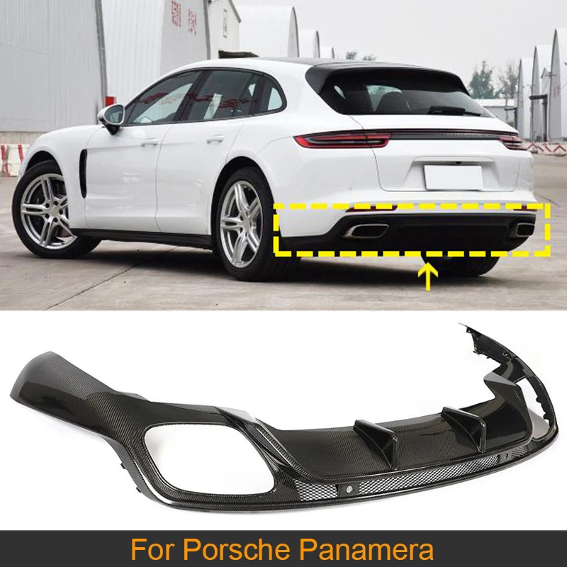 Car Rear Bumper Diffuser Lip for Porsche Panamera 2017 2018 2019 Car Rear Bumper Diffuser Lip Spoiler Carbon Fiber 
Car Rear Bumper Diffuser Lip for Porsche Panamera 2017 2018 2019 Car Rear Bumper Diffuser Lip Spoiler Carbon Fiber
