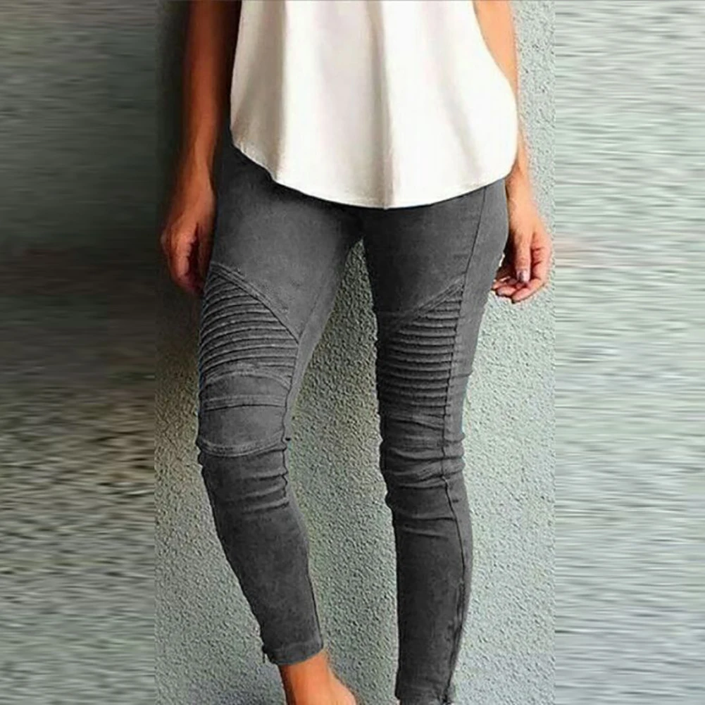 Solid Elastic High Waist Skinny Women Pants Trousers Plus Size Pencil Pants for Women Fitness Sports Pant Trousers Woman
Solid Elastic High Waist Skinny Women Pants Trousers Plus Size Pencil Pants for Women Fitness Sports Pant Trousers Woman