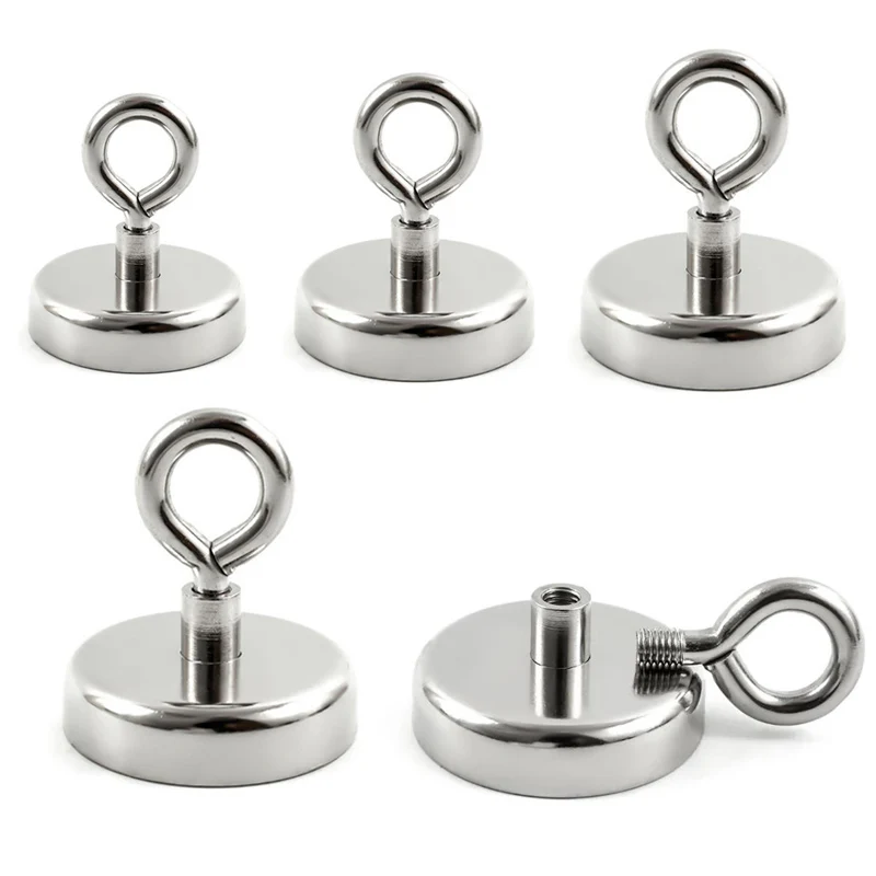 Magnet Strong Neodymium Salvage Magnet Deep Sea Fishing Magnets with Ring Round Powerful Search Magnetic Hook Magnet Searcher
Magnet Strong Neodymium Salvage Magnet Deep Sea Fishing Magnets with Ring Round Powerful Search Magnetic Hook Magnet Searcher
