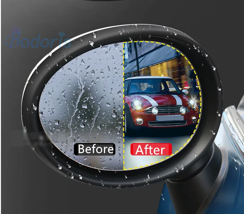 Accessories For BMW Mini Cooper Countryman R55 R56 R57 R58 R60 F55 F56 Rear View Side Mirror Water Rain-Proof Anti fog PVC Film 
Accessories For BMW Mini Cooper Countryman R55 R56 R57 R58 R60 F55 F56 Rear View Side Mirror Water Rain-Proof Anti fog PVC Film