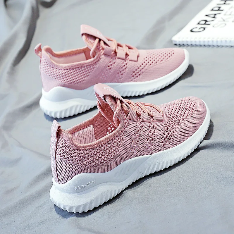Women's Casual Sneakers 2021 Summer New Breathable Flying Woven Sneakers Female Korean Version of Wild Mesh Running Shoes
Women's Casual Sneakers 2021 Summer New Breathable Flying Woven Sneakers Female Korean Version of Wild Mesh Running Shoes
