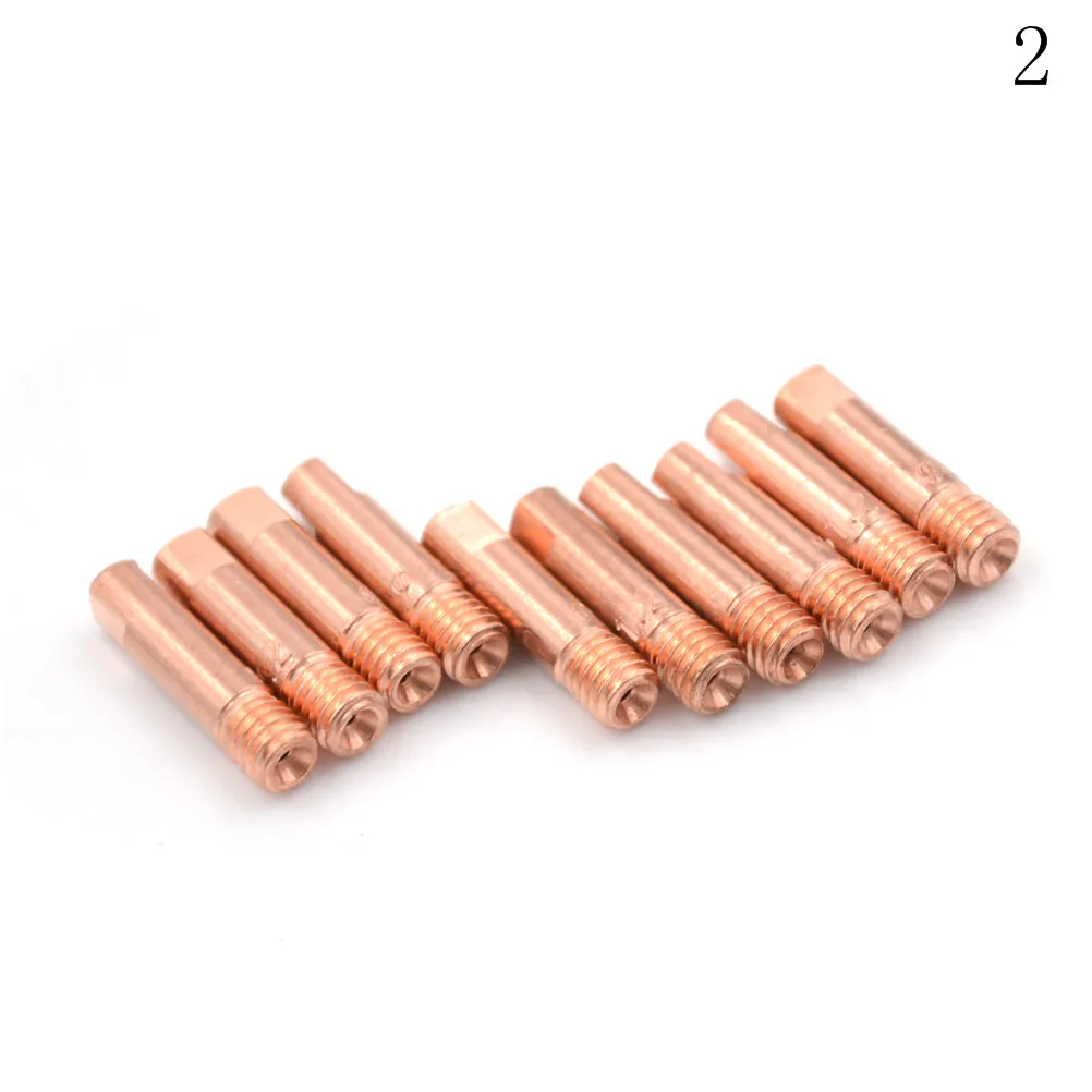 10Pcs/Pack Conductive Nozzle 1.0mm 1.2mm MB-15AK MIG/MAG Welding Weld Torch Contact Tips Holder Gas Nozzle Part Tool Set
10Pcs/Pack Conductive Nozzle 1.0mm 1.2mm MB-15AK MIG/MAG Welding Weld Torch Contact Tips Holder Gas Nozzle Part Tool Set