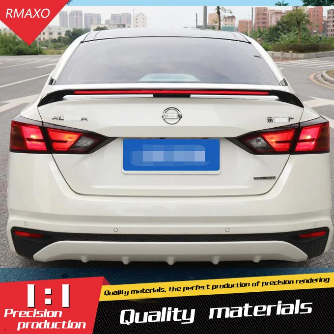 Спойлер для Nissan Altima 2019-2020 Nissan Teana, черный спойлер светильник Кой из АБС-пластика, цветной задний спойлер для автомобиля
Спойлер для Nissan Altima 2019-2020 Nissan Teana, черный спойлер светильник Кой из АБС-пластика, цветной задний спойлер для автомобиля
