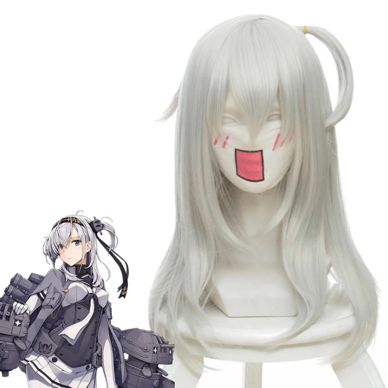 Anime KanColle Kantai Collection Cosplay Wigs Suzutsuki Cosplay Heat Resistant Synthetic Wig Hair Halloween Carnival Party 
Anime KanColle Kantai Collection Cosplay Wigs Suzutsuki Cosplay Heat Resistant Synthetic Wig Hair Halloween Carnival Party