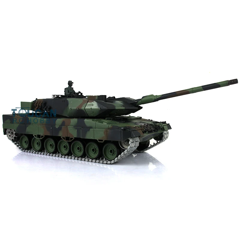 Heng Long German Leopard2A6 RC Tank 1/16 Model Toy 3889 IR BB 3500 Mah Battery Metal Tracks Drive Wheels 
Heng Long German Leopard2A6 RC Tank 1/16 Model Toy 3889 IR BB 3500 Mah Battery Metal Tracks Drive Wheels