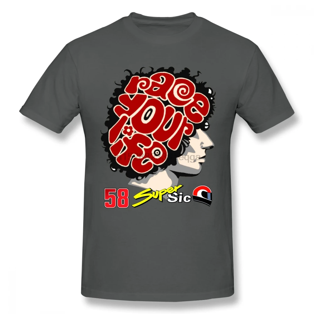 Футболка Marco Simoncelli для мужчин модель 5XL футболка команды | Мужская одежда