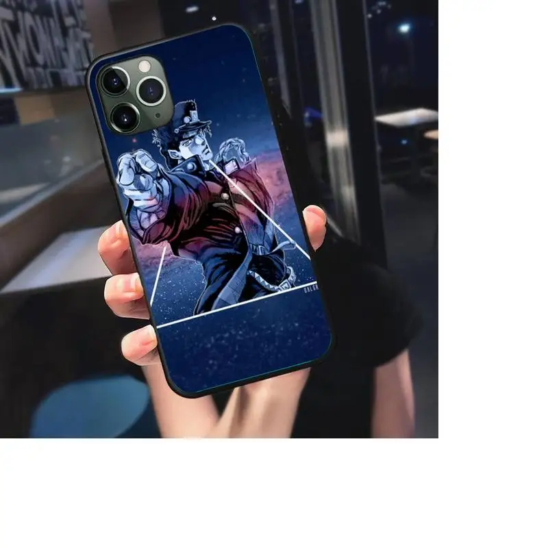 JoJos Bizarre Adventure Phone Case For iphone 7 8 plus x xr xs 11 12 mini pro max Black nax fundas cover
JoJos Bizarre Adventure Phone Case For iphone 7 8 plus x xr xs 11 12 mini pro max Black nax fundas cover