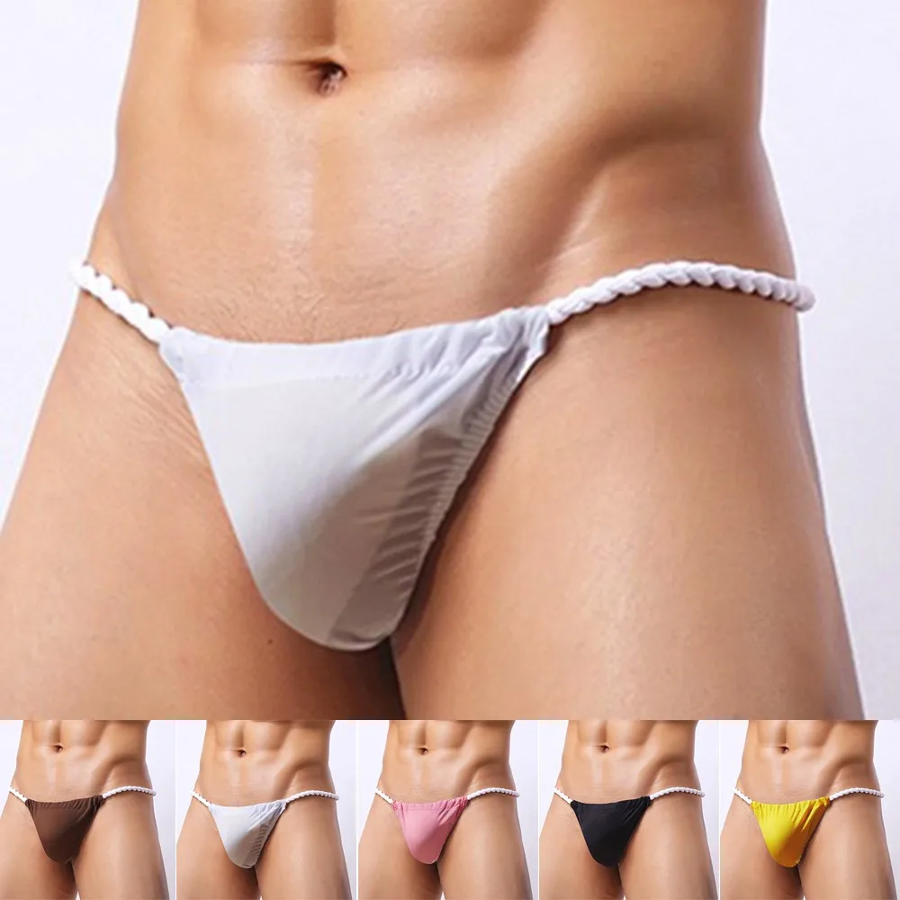 Sexy Men's Underwear T-Back G-string Thong Bulge Pouch Jockstrap Underwear Bikini Underwear Micro Mesh Sheer Pouch Brief Thong
Sexy Men's Underwear T-Back G-string Thong Bulge Pouch Jockstrap Underwear Bikini Underwear Micro Mesh Sheer Pouch Brief Thong