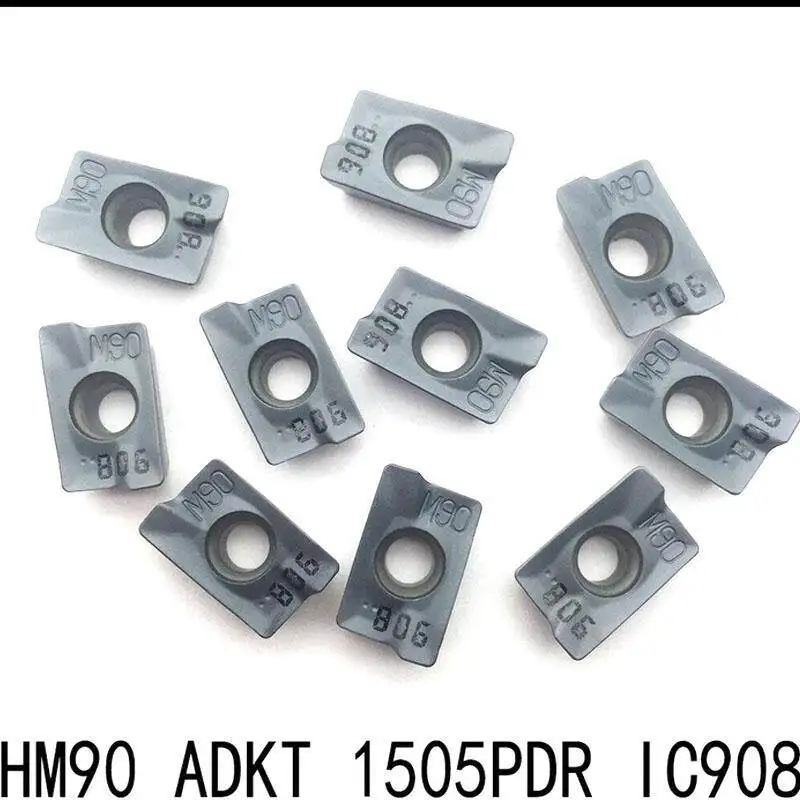 10Pcs Indexable Insert ADKT 1505 PDR HM90 Carbide Inserts ADKT1505PDR IC908 Milling Inserts Turning Tools Blade 
10Pcs Indexable Insert ADKT 1505 PDR HM90 Carbide Inserts ADKT1505PDR IC908 Milling Inserts Turning Tools Blade