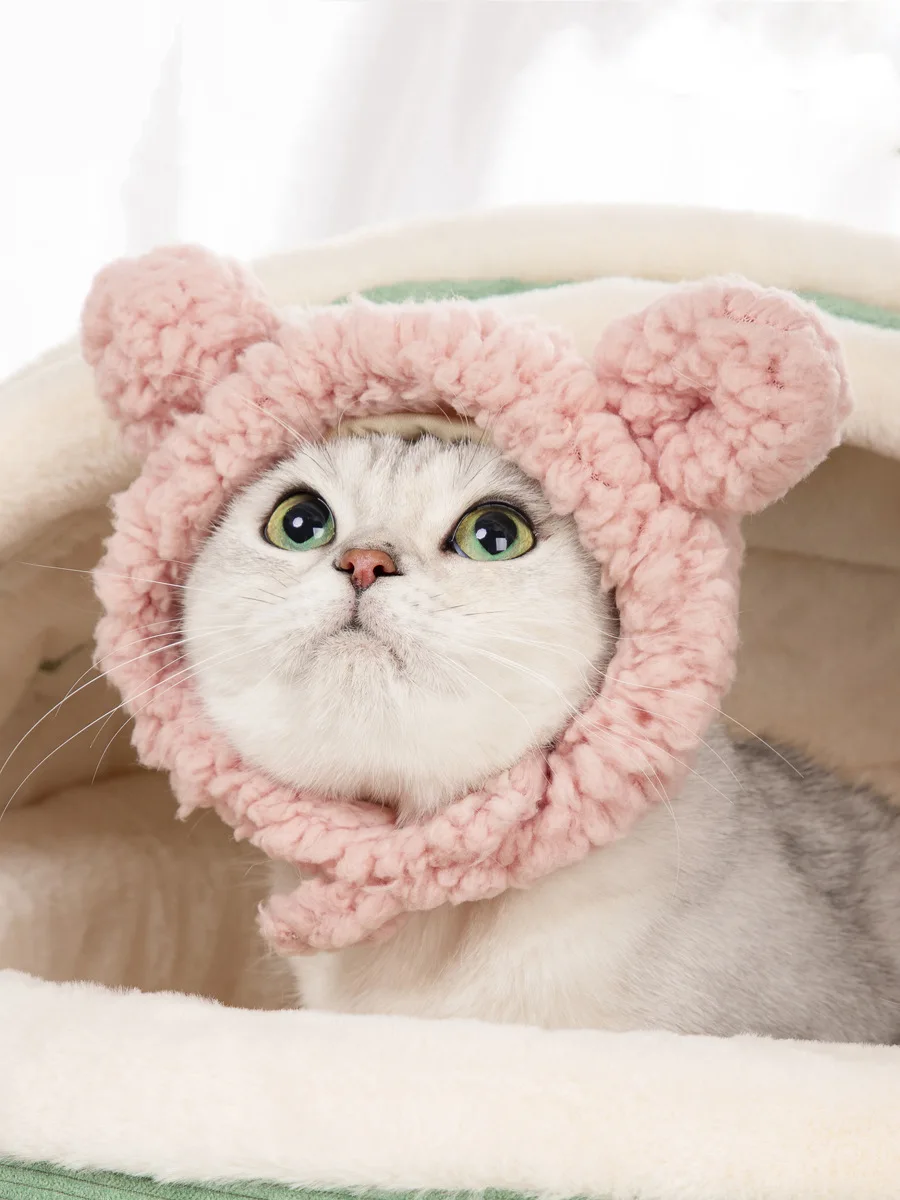 Cat Bear Hat, Comfortable Plush Headgear, Cute Headgear for Cats and Dogs, Dress Up Small Pet Supplies Pet Products for Dog
Cat Bear Hat, Comfortable Plush Headgear, Cute Headgear for Cats and Dogs, Dress Up Small Pet Supplies Pet Products for Dog
