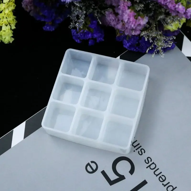 Crystal Epoxy Resin Mold Square Checkered Lipstick Storage Box Casting Mould Handmade DIY Crafts Ornaments Making Tool
Crystal Epoxy Resin Mold Square Checkered Lipstick Storage Box Casting Mould Handmade DIY Crafts Ornaments Making Tool