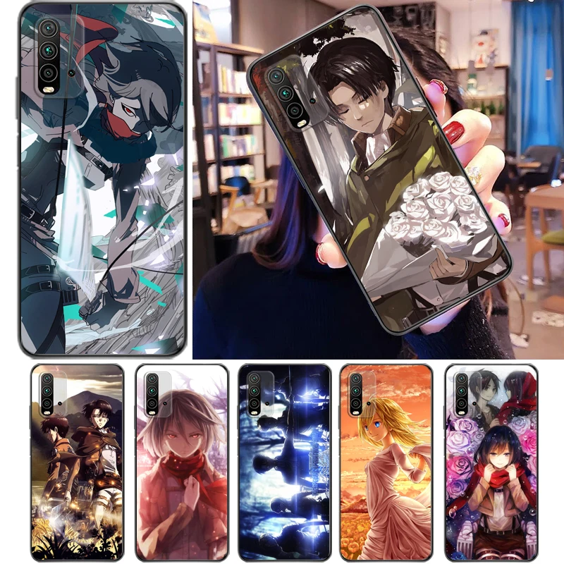 Attack On Titan Eren Jager Armin Arlert Levi Mikasa Ackerman Phone Case For Xiaomi Redmi 9 Pro 9C 9A 9T Funda Soft TPU Carcasa
Attack On Titan Eren Jager Armin Arlert Levi Mikasa Ackerman Phone Case For Xiaomi Redmi 9 Pro 9C 9A 9T Funda Soft TPU Carcasa