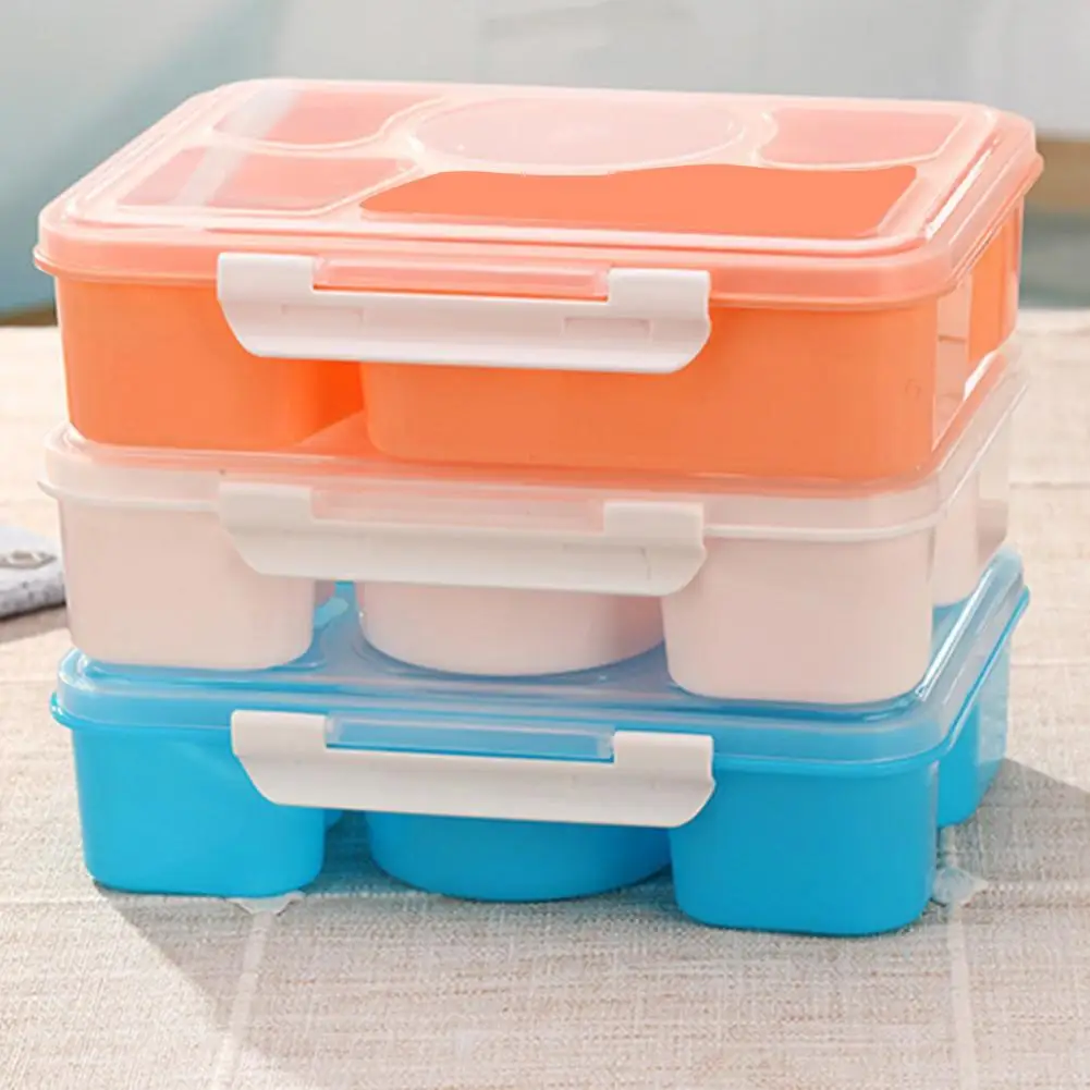 Fashion 5 Compartments Kids Bento Lunch Box Bento Storage Boxes Easy to Clean Wide Application
Fashion 5 Compartments Kids Bento Lunch Box Bento Storage Boxes Easy to Clean Wide Application