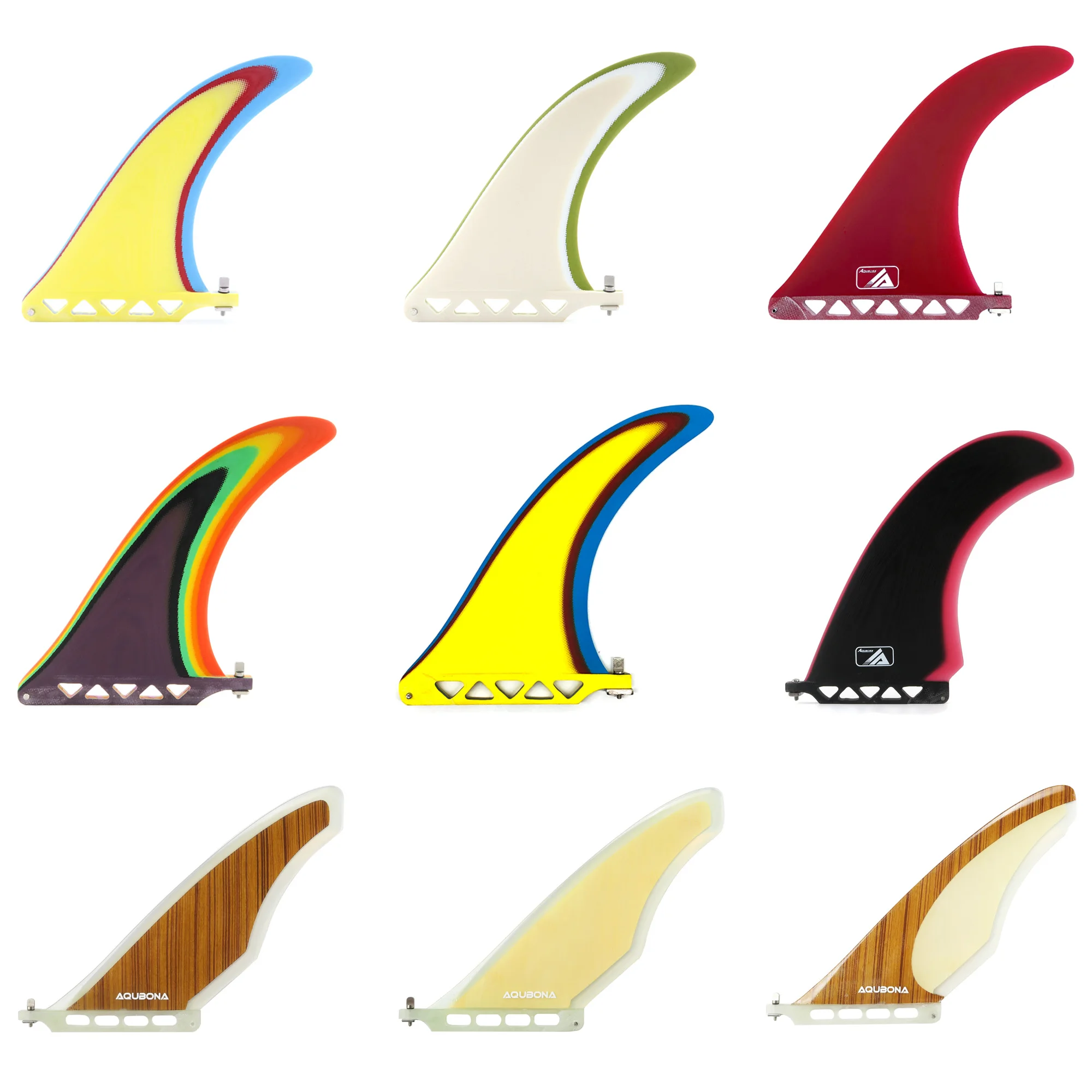 Fiberglass Single Fins 7/8/9/10 inch Surfboard Center Fins Free No Tool Fin Screw Paddle board Longboard Single Fins
Fiberglass Single Fins 7/8/9/10 inch Surfboard Center Fins Free No Tool Fin Screw Paddle board Longboard Single Fins