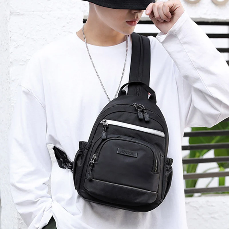 Fashion Multifunctional Men's Messenger Bag 2021 New Oxford Waterproof Crossbody Bags Detachable Double Shoulder Strap Backpack
Fashion Multifunctional Men's Messenger Bag 2021 New Oxford Waterproof Crossbody Bags Detachable Double Shoulder Strap Backpack