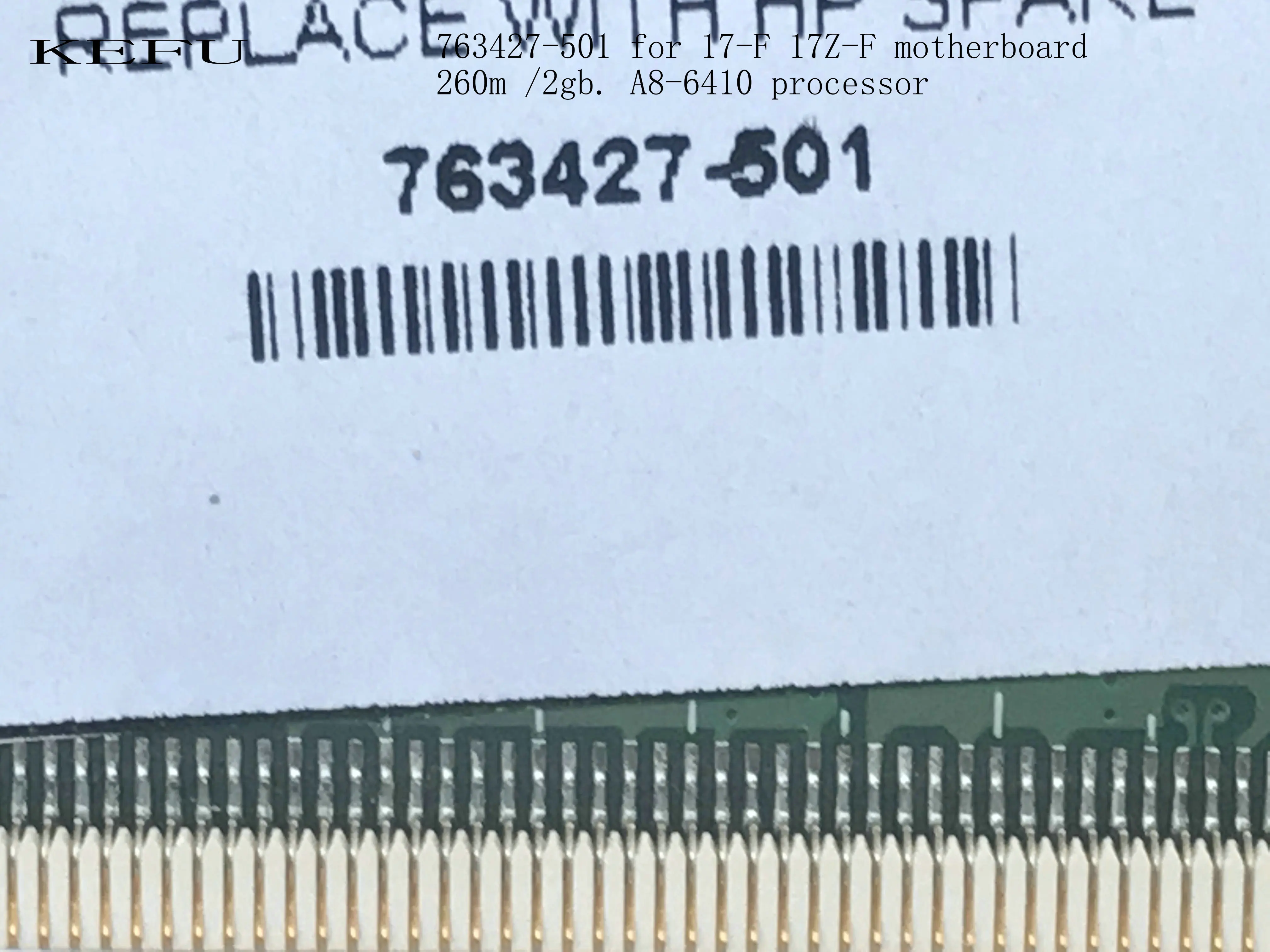 AVAILABLE 763427-501 MAINBOARD For HP PAVILION 17-F 17Z-F LAPTOP MOTHERBOARD GPU 260M/2GB CPU A8-6410
AVAILABLE 763427-501 MAINBOARD For HP PAVILION 17-F 17Z-F LAPTOP MOTHERBOARD GPU 260M/2GB CPU A8-6410