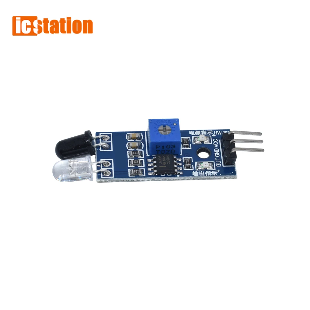 

Smart Electronics New for Arduino Diy Smart Car Robot Reflective Photoelectric 3pin IR Infrared Obstacle Avoidance Sensor Module