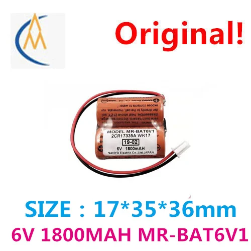 New MR - BAT6V1 2 cr17335a WK17 mitsubishi M80 drive MR - 6 v battery J4 servo system programmer lathe
New MR - BAT6V1 2 cr17335a WK17 mitsubishi M80 drive MR - 6 v battery J4 servo system programmer lathe