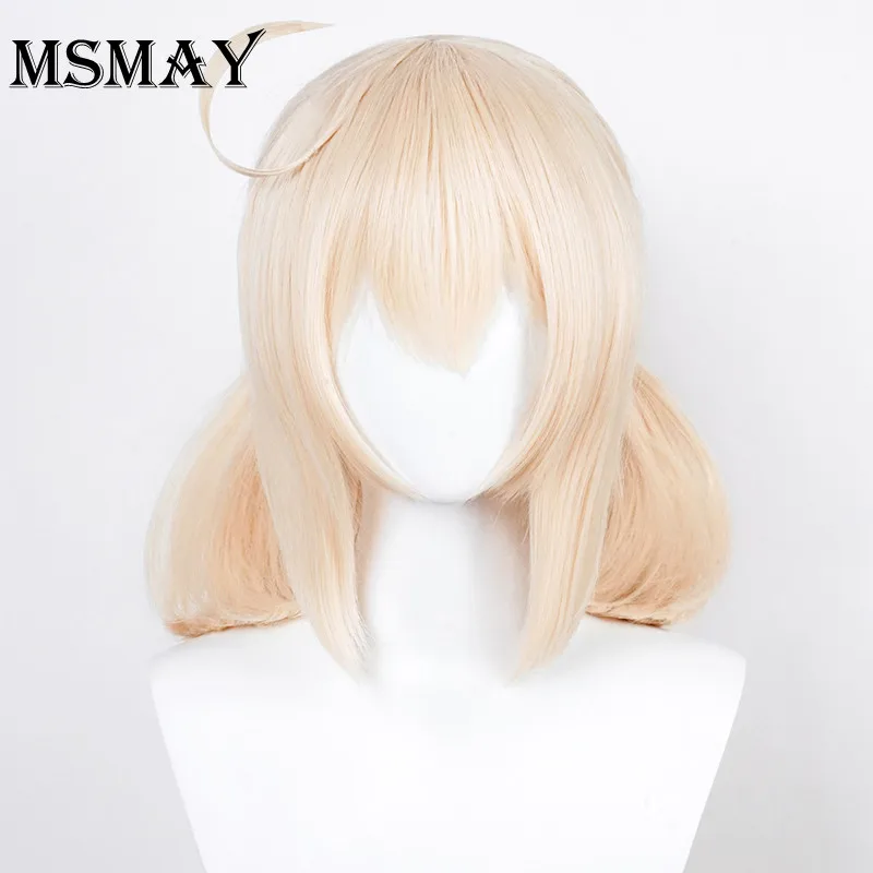 Genshin Impact Klee Wig Shoes Bag Cosplay Halloween Wigs Ponytails Women Beige Wig Heat Resistant Synthetic Hair
Genshin Impact Klee Wig Shoes Bag Cosplay Halloween Wigs Ponytails Women Beige Wig Heat Resistant Synthetic Hair