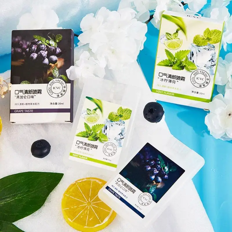 Mouth Refreshing Spray Peach Lime Mint Black Currant Addition In Flavor Lasting Fresh and To Breath Fruit Breath Bad P5M5
Mouth Refreshing Spray Peach Lime Mint Black Currant Addition In Flavor Lasting Fresh and To Breath Fruit Breath Bad P5M5