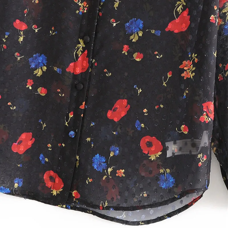 Klacwaya Women 2020 Sexy Fashion Floral Print Loose Blouses Vintage Long Sleeve See Through Female Shirts Blusas Chic Tops
Klacwaya Women 2020 Sexy Fashion Floral Print Loose Blouses Vintage Long Sleeve See Through Female Shirts Blusas Chic Tops