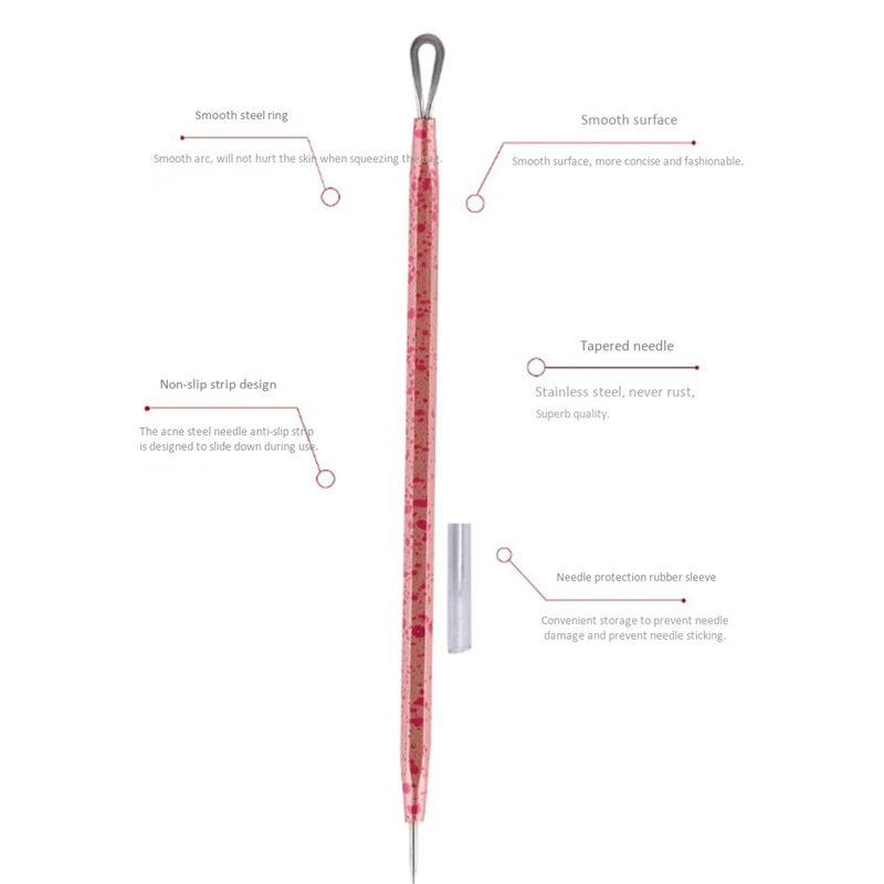 Professional Black Head Remover Tool Kit Stainless Steel Blackhead Acne Comedone Pimple Blemish Extractor Beauty Tool
Professional Black Head Remover Tool Kit Stainless Steel Blackhead Acne Comedone Pimple Blemish Extractor Beauty Tool