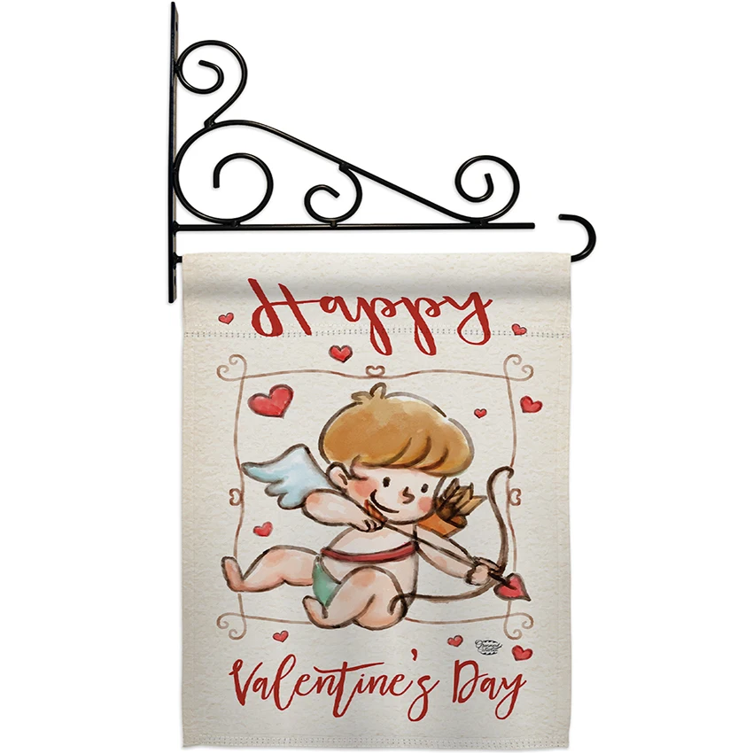 Happy Valentine'S Day Cupid Garden Flag Spring 12x18 Inch Single-Sided Decorative Flags House Decoration Small Banner Yard Gift
Happy Valentine'S Day Cupid Garden Flag Spring 12x18 Inch Single-Sided Decorative Flags House Decoration Small Banner Yard Gift