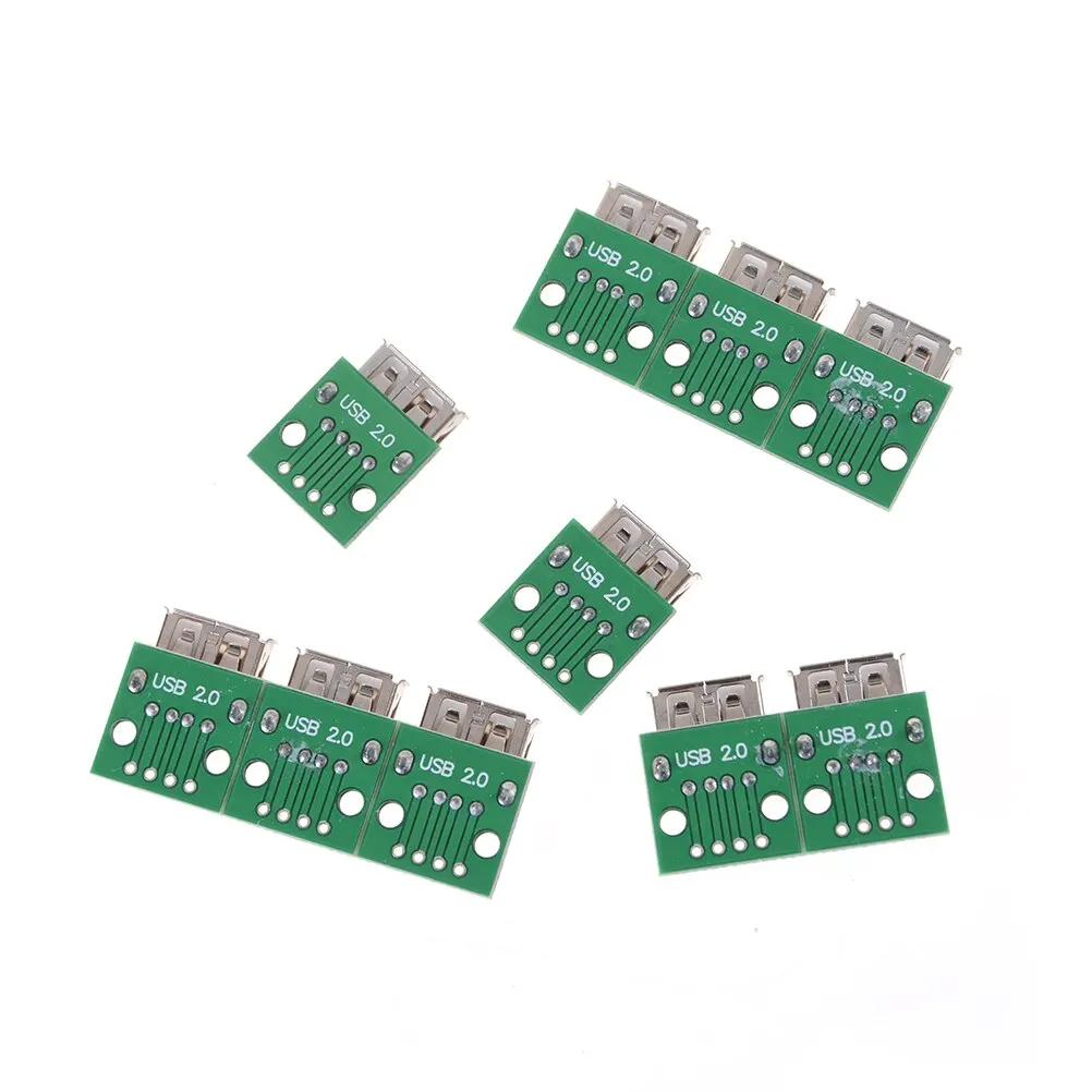 2018 New 10pcs/lot Wholesale Type A Female USB To DIP 2.54MM PCB Board Adapter Converter Module For Arduino
2018 New 10pcs/lot Wholesale Type A Female USB To DIP 2.54MM PCB Board Adapter Converter Module For Arduino