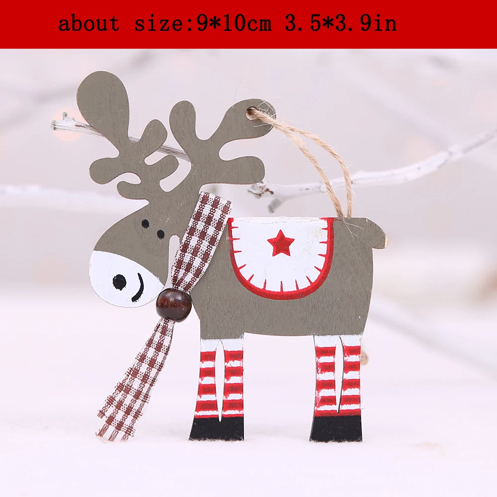 Деревянное рождественское украшение лося
Деревянное рождественское украшение лося