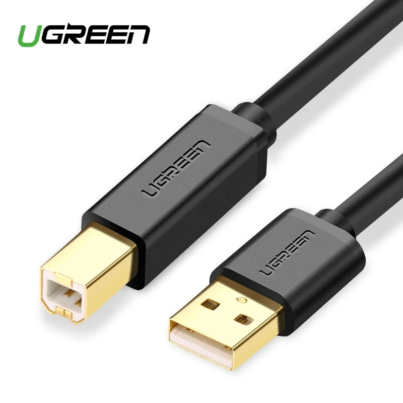 Ugreen USB Printer Cable USB Type B Male to A Male USB 2.0 3.0Cable for Canon Epson HP ZJiang Label Printer DAC USB Printer
Ugreen USB Printer Cable USB Type B Male to A Male USB 2.0 3.0Cable for Canon Epson HP ZJiang Label Printer DAC USB Printer