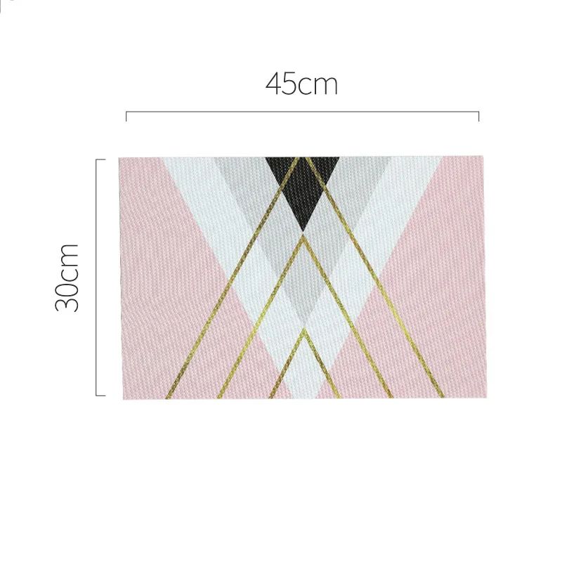 Nordic Printing PVC Placemat Anti-scald Table Cloth Waterproof BBQ Tableware Mat Party Feast Desk Decoration
Nordic Printing PVC Placemat Anti-scald Table Cloth Waterproof BBQ Tableware Mat Party Feast Desk Decoration