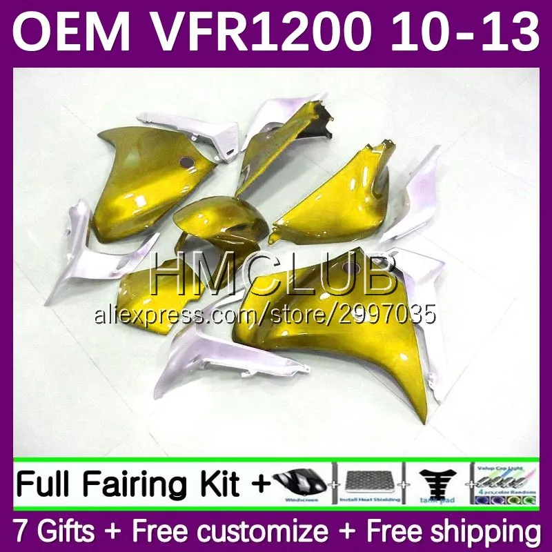 Injection For HONDA VFR1200 RR Crosstourer 2010 2011 2012 2013 49No.92 gold silver VFR 1200 RR CC VFR1200RR 10 11 12 13 Fairing
Injection For HONDA VFR1200 RR Crosstourer 2010 2011 2012 2013 49No.92 gold silver VFR 1200 RR CC VFR1200RR 10 11 12 13 Fairing