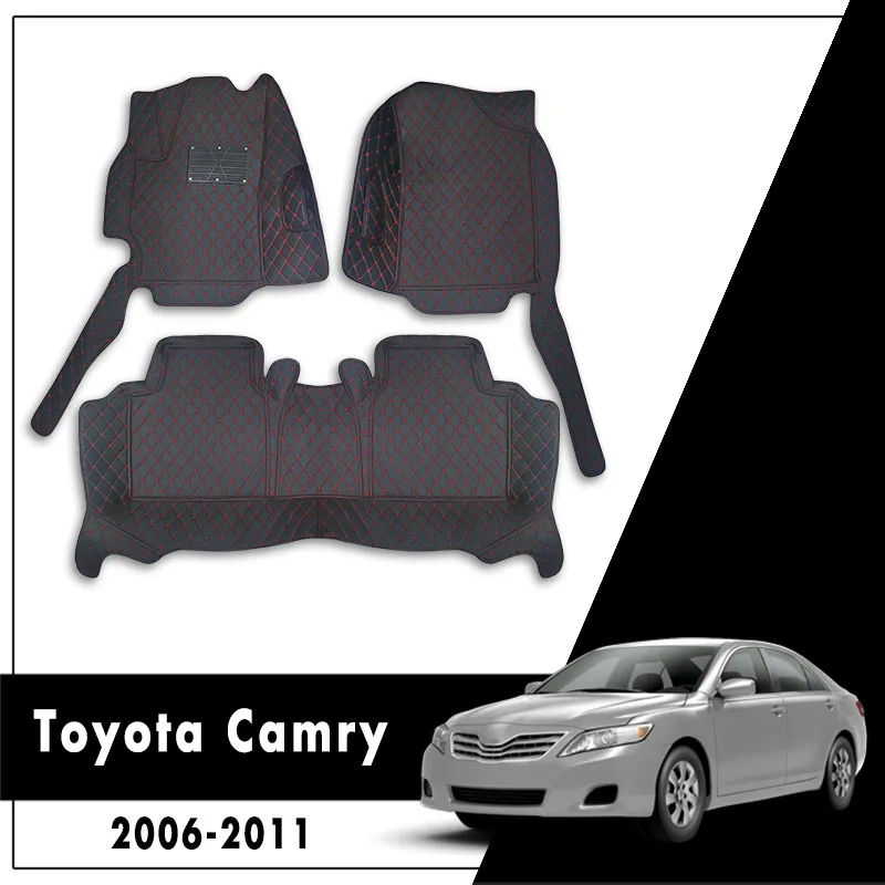 Автомобильные коврики для Toyota Camry 2006 2007 2008 2009 2010 2011 ковры Авто кожаные тире