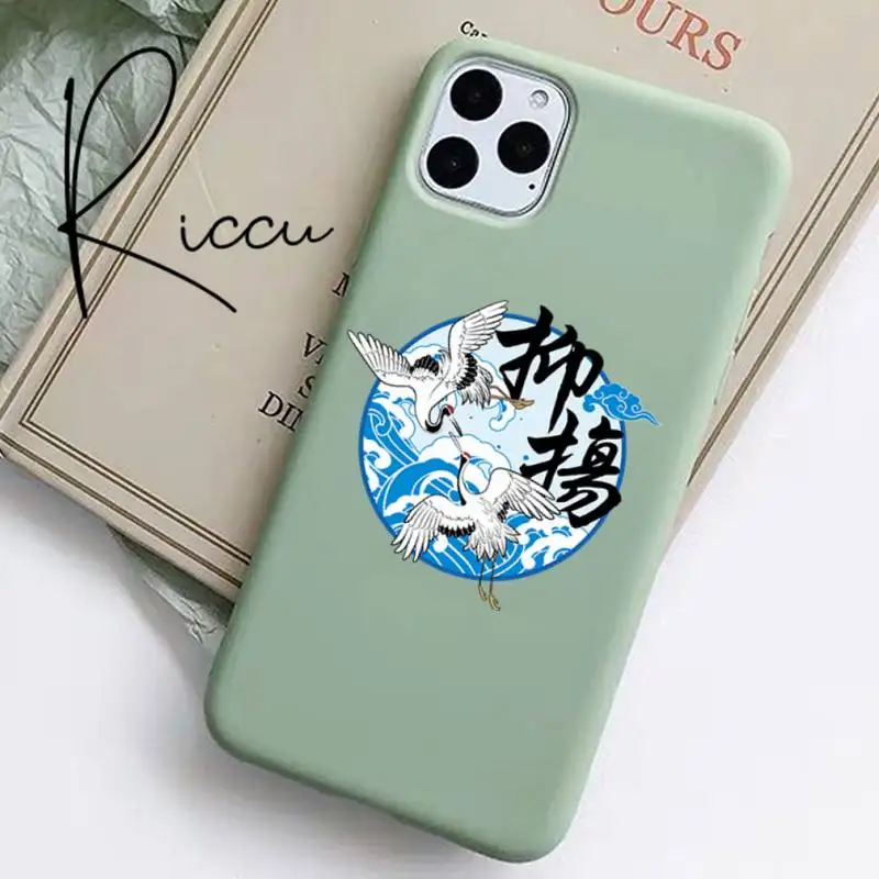 Crane Phone Case for iPhone 12 mini 11 Pro Max X XR XS 8 7 6s Plus Candy green Silicone Cases
Crane Phone Case for iPhone 12 mini 11 Pro Max X XR XS 8 7 6s Plus Candy green Silicone Cases