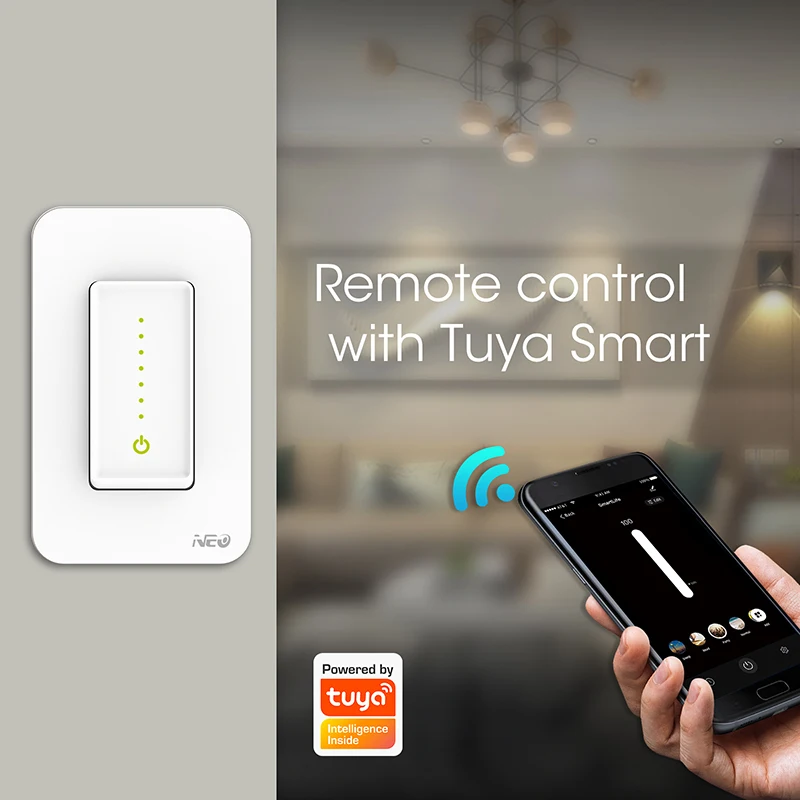 DIY Mini WiFi Smart Light Dimmer Switch Module Smart Life Tuya Remote Voice Control Work With Alexa Google Home No Hub Required
DIY Mini WiFi Smart Light Dimmer Switch Module Smart Life Tuya Remote Voice Control Work With Alexa Google Home No Hub Required