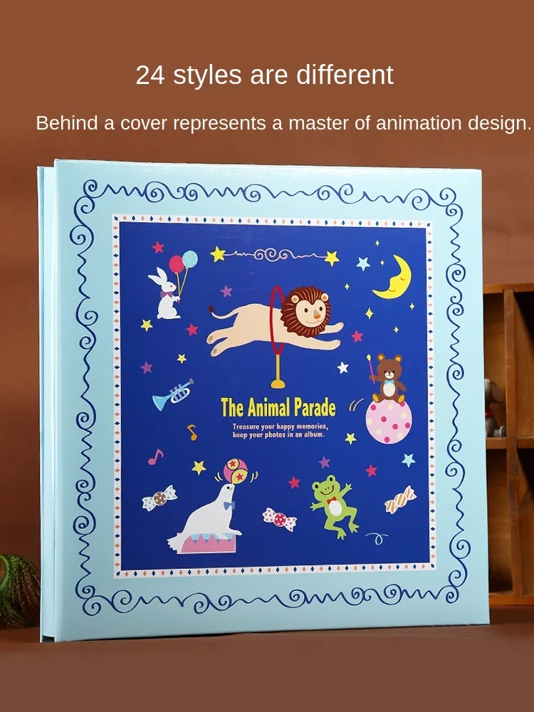 Japanese Diy Photo Album Paste-Style Kids' Photo Album Creative Handmade Baby Cartoon Growth Memory 20 Sheets Album Book LB547
Japanese Diy Photo Album Paste-Style Kids' Photo Album Creative Handmade Baby Cartoon Growth Memory 20 Sheets Album Book LB547