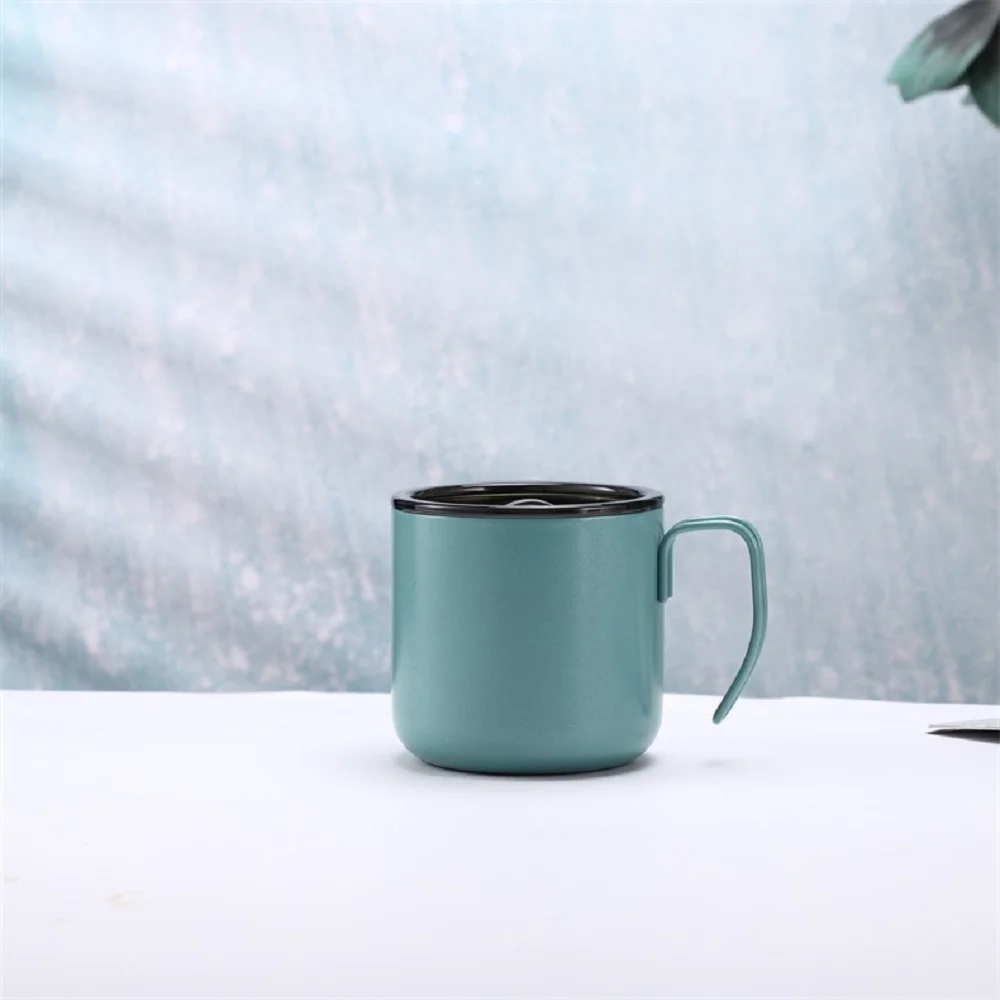 Stainless Steel Coffee Mug With Lid American Style Tea Milk Cup Anti-Fall Travel Mugs Thermal Insulation Coffee Drewing
Stainless Steel Coffee Mug With Lid American Style Tea Milk Cup Anti-Fall Travel Mugs Thermal Insulation Coffee Drewing
