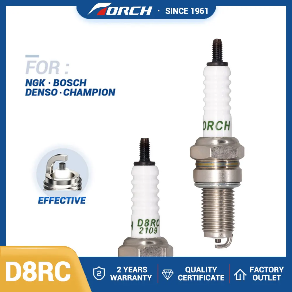 Ignition System Torch D8RC High Performance Motorcycle Spark Plug for Honda for Yamaha D8EA D8RC DR8EA D7EA Car Accessories
Ignition System Torch D8RC High Performance Motorcycle Spark Plug for Honda for Yamaha D8EA D8RC DR8EA D7EA Car Accessories