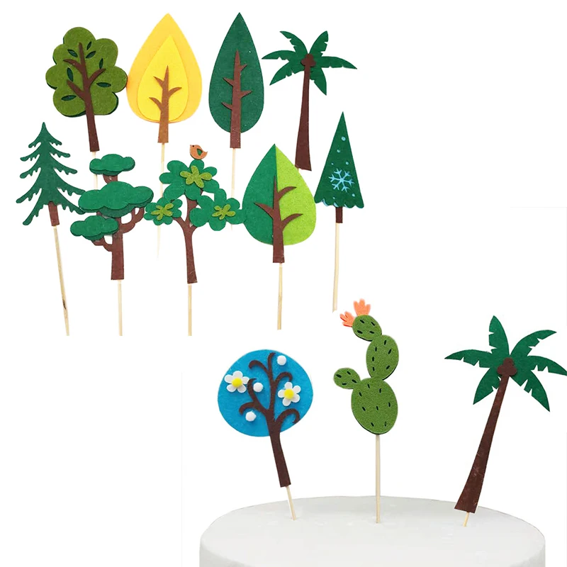 Green Plant Cake Toppers Tropical Style Artificial Leaves Tree Shape Cupcake Insert Card For Wedding Birthday Party Decoration
Green Plant Cake Toppers Tropical Style Artificial Leaves Tree Shape Cupcake Insert Card For Wedding Birthday Party Decoration