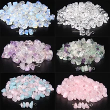 Natural Gem Irregular Rose Quartzs Chip Stone Beads For Jewelry Making 5-8mm Freeform Beads DIY Bracelet Necklace 15.5