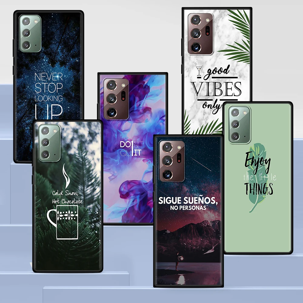Inspirational Humor Quotes Case for Samsung Galaxy S20 FE S21 Ultra S10 Lite S10e S9 S8 Plus S7 Edge A12 Black Soft Phone Cover
Inspirational Humor Quotes Case for Samsung Galaxy S20 FE S21 Ultra S10 Lite S10e S9 S8 Plus S7 Edge A12 Black Soft Phone Cover