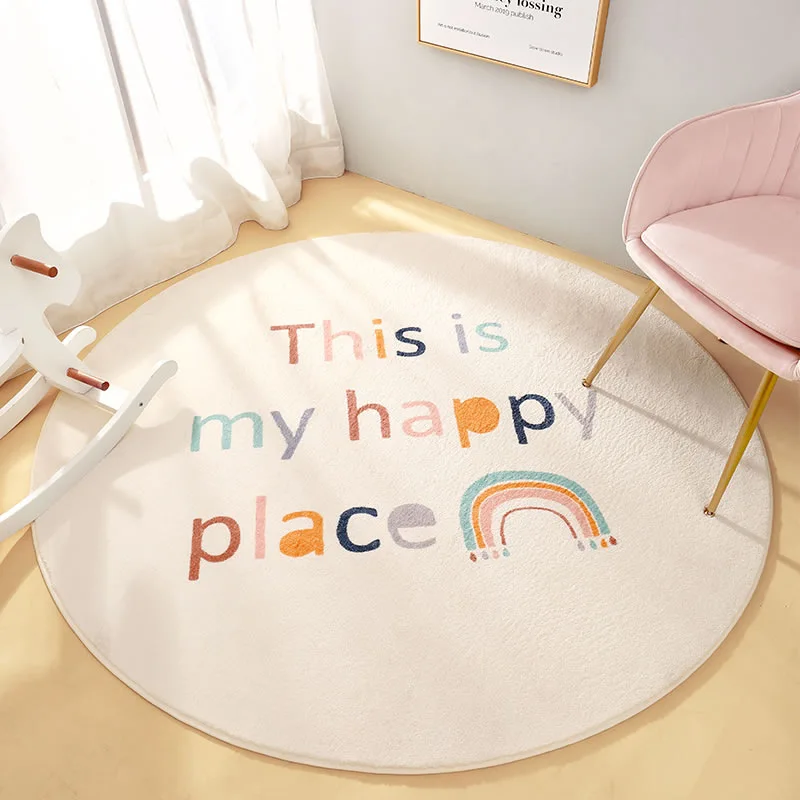 Printing Anti-Slip Baby Play Mat Round Carpet Floor Pad Infant Crawl Carpets Animal Rainbow Soft Rug Nordic Kids Room Decoration
Printing Anti-Slip Baby Play Mat Round Carpet Floor Pad Infant Crawl Carpets Animal Rainbow Soft Rug Nordic Kids Room Decoration