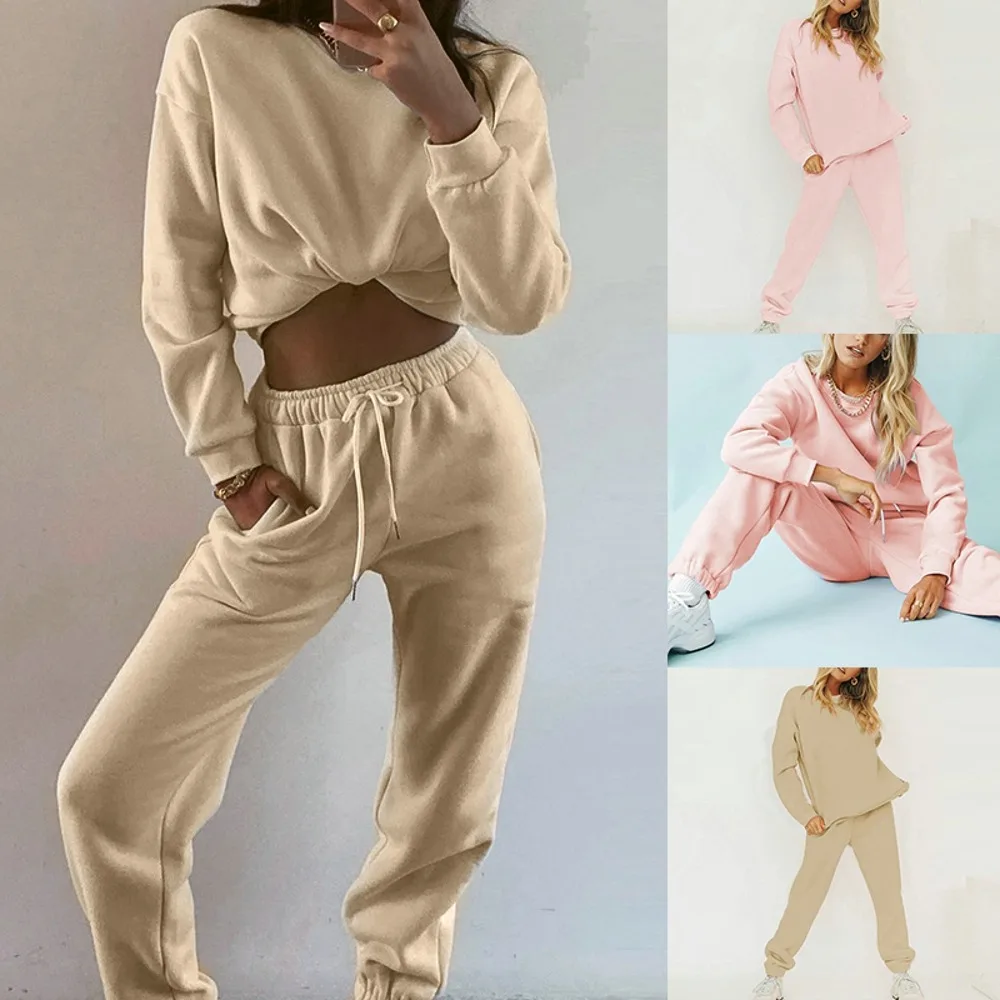 HEFLASHOR Solid Casual Tracksuit Women Sports 2 Pieces Set Sweatshirts Pullover Hoodies Suit 2021 Home Sweatpants Shorts Outfits
HEFLASHOR Solid Casual Tracksuit Women Sports 2 Pieces Set Sweatshirts Pullover Hoodies Suit 2021 Home Sweatpants Shorts Outfits